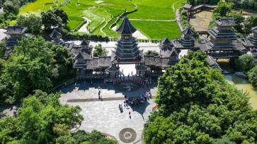 贵州黎平大力发展乡村休闲生态旅游 传统古村落焕然一新