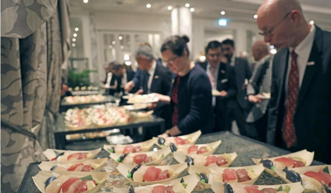 日本驻瑞士大使馆举办纪念活动（社交媒体截图）
