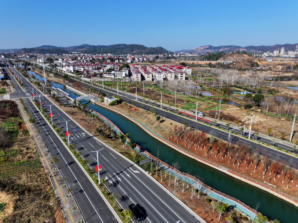 江西吉安：引水工程助力春耕备耕