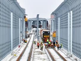 江苏南京：宁马城际铁路建设有序进行