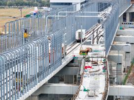 江苏南京：宁马城际铁路建设有序进行