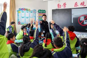 浙江舟山：禁毒宣传进校园