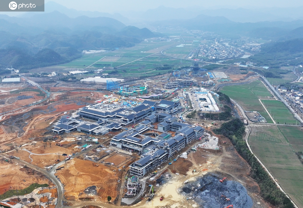 浙江杭州：天目未来谷建设正酣