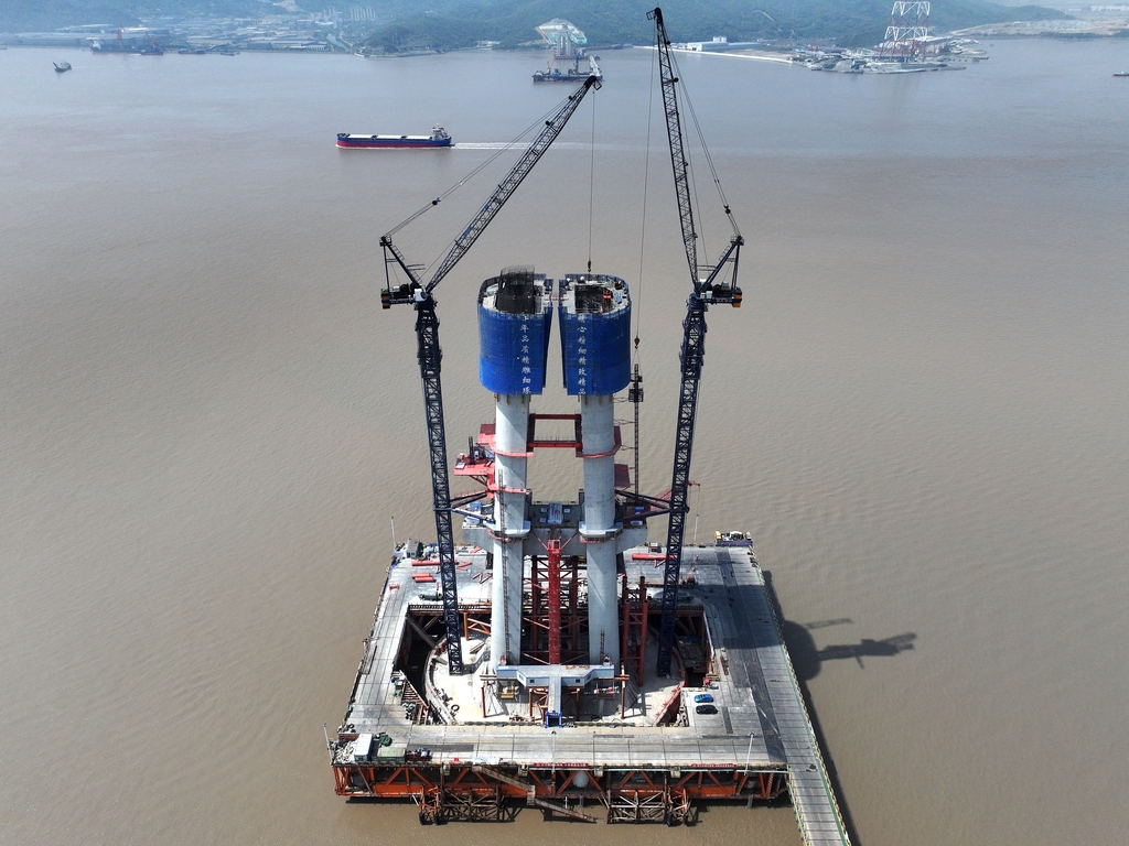 浙江舟山：甬舟铁路工程抓紧建设