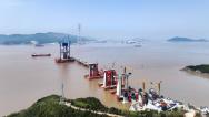浙江舟山：甬舟铁路工程抓紧建设