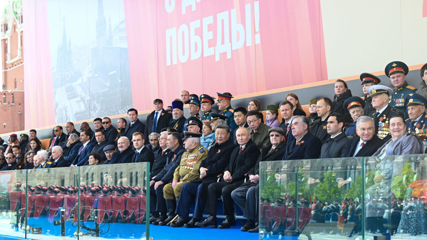 習近平出席俄羅斯紀念蘇聯偉大衛國戰爭勝利80周年慶典