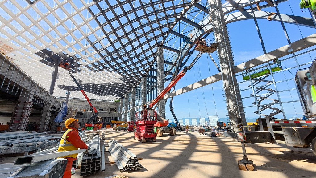 贵州兴义：盘兴铁路建设如火如荼