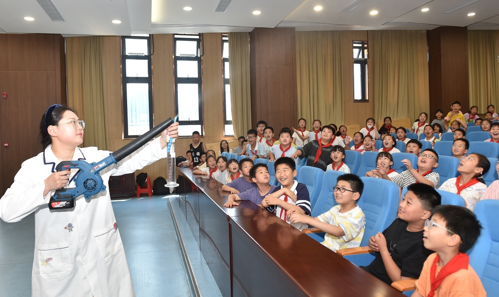 安徽合肥：科普知识进校园