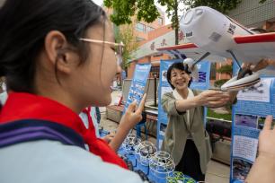 河南安阳：科技活动进校园