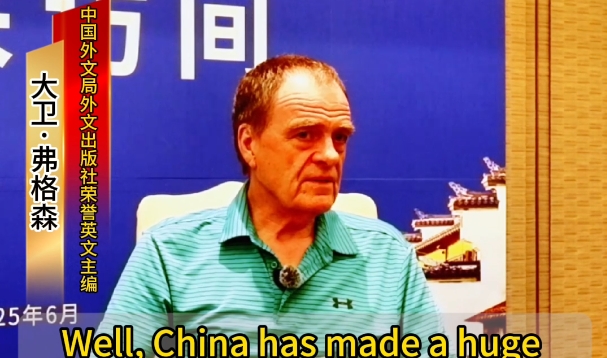 大卫·弗格森：中国为网络文明的建设作出了巨大贡献