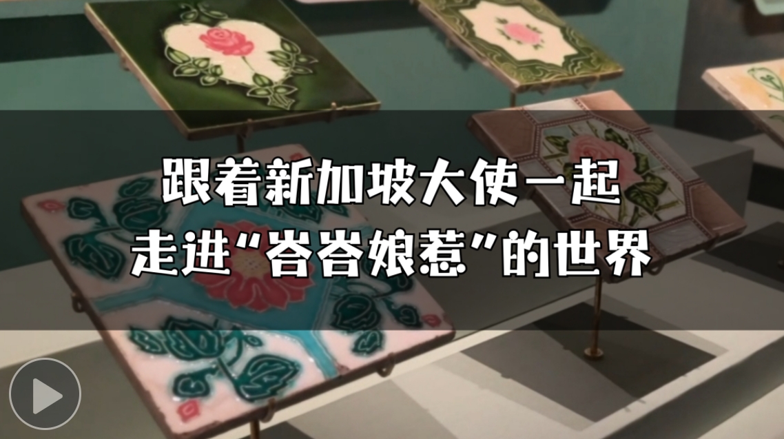 跟着新加坡驻华大使一起，走进“峇峇娘惹”的世界