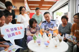 江苏如皋：禁毒宣传进社区