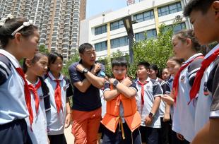 河北邯郸：学习防溺水 安全过暑期