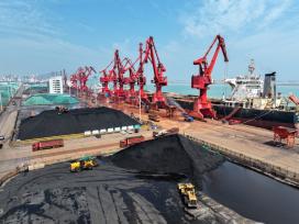 江苏连云港：“夏峰”电煤运输忙