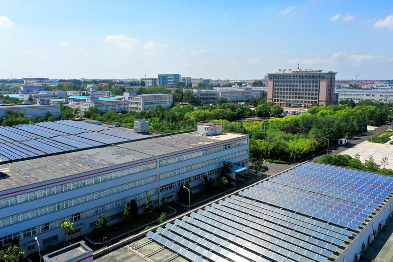 山东青岛屋顶光伏发电 助力绿色发展