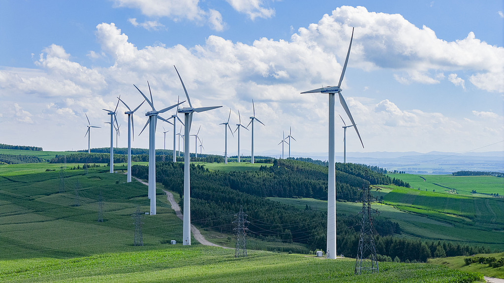 黑龙江佳木斯：风车输送绿色清洁能源