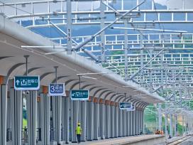 南凭高铁崇凭段新建凭祥东站建设完工