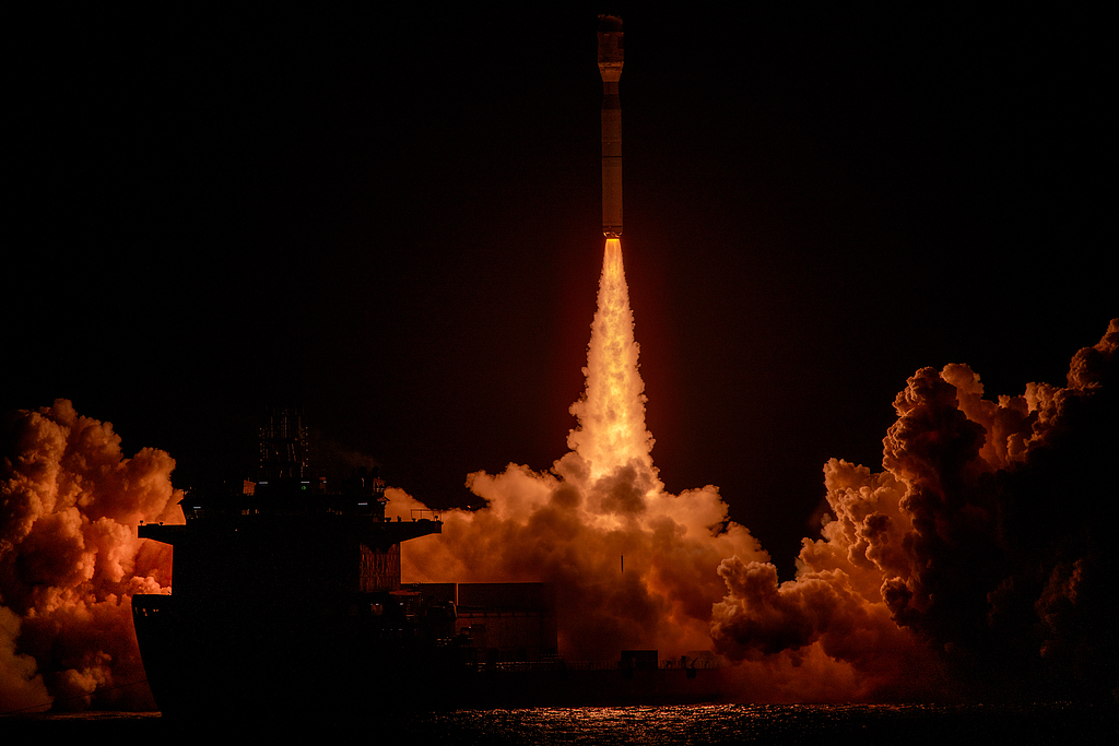 我国成功发射吉利星座04组卫星