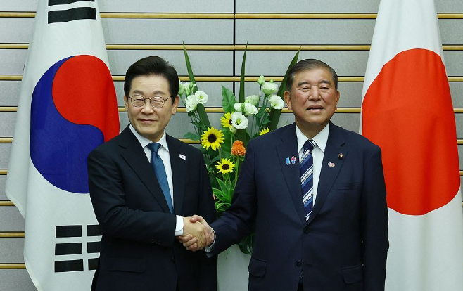 韓日領導人發(fā)表聯(lián)合新聞公報 強調穩(wěn)步推進雙邊關系