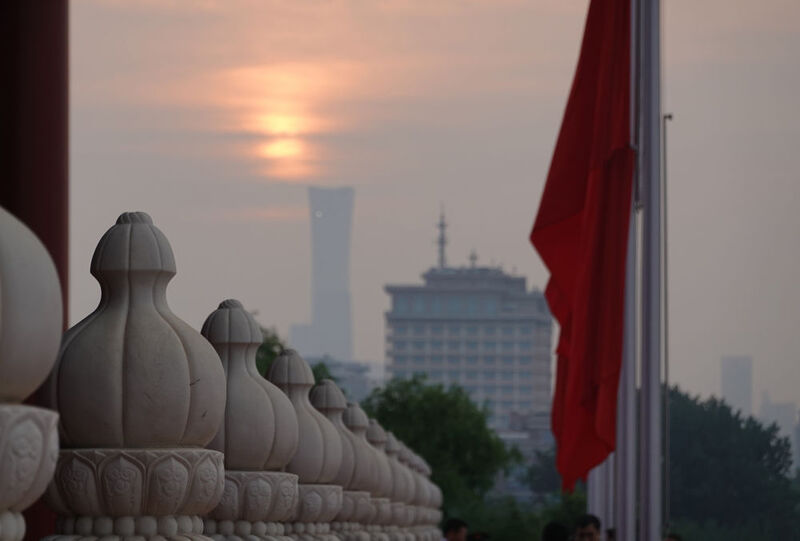 这，就是今晨的北京