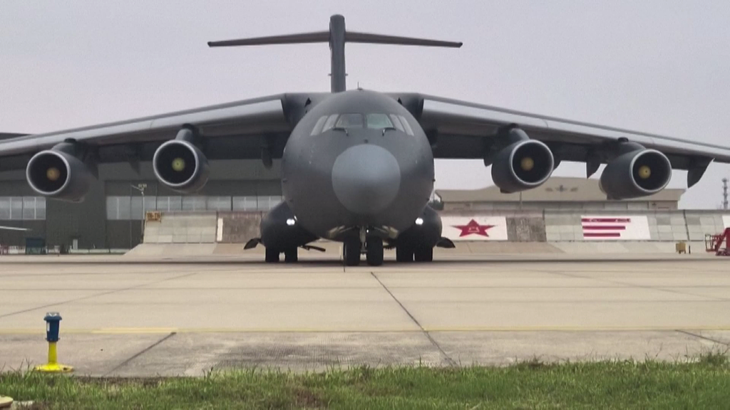 运-20赴韩接运在韩志愿军烈士遗骸回国