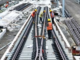 安徽蒙城：阜淮铁路建设稳步推进