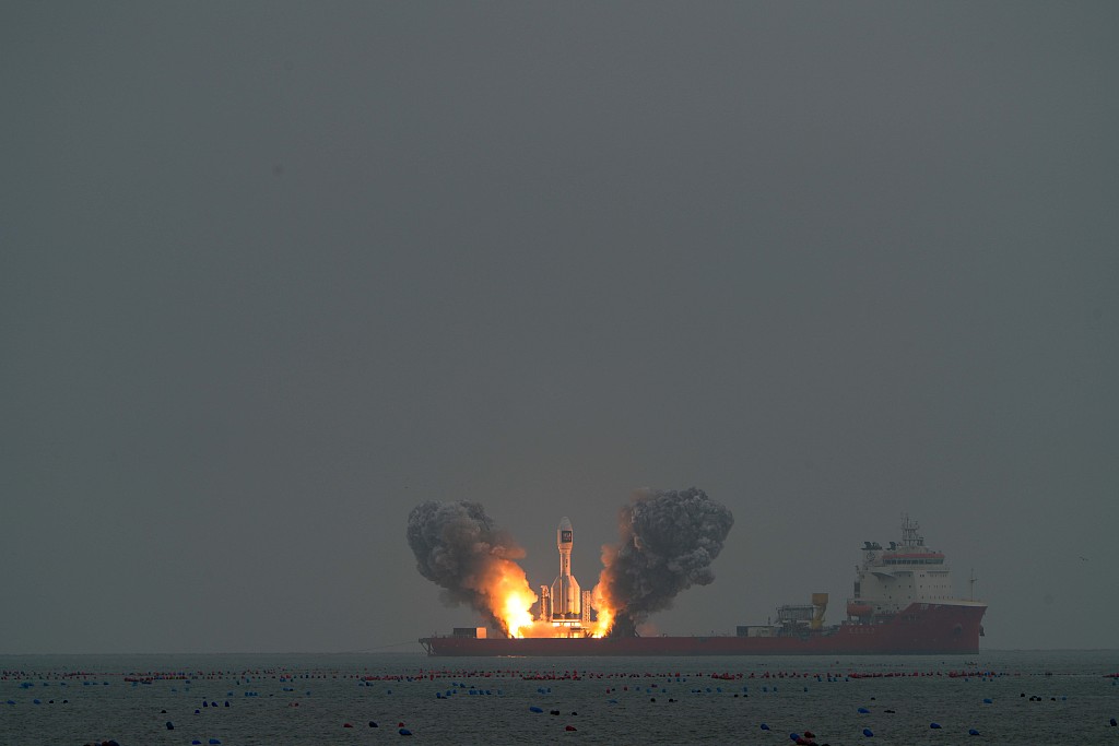 一箭三星！引力一号遥二运载火箭发射成功