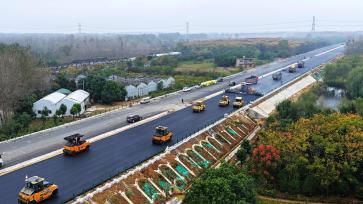 安徽合肥：滁合高速合肥支线建设有序推进