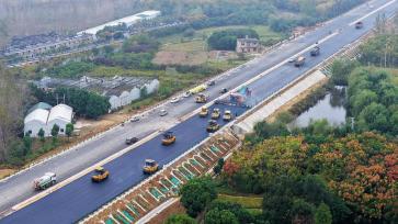 安徽合肥：滁合高速合肥支线建设有序推进