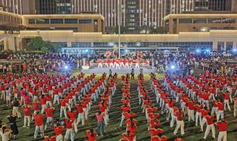 浙江仙居：千名本土演员唱响美好幸福新生活