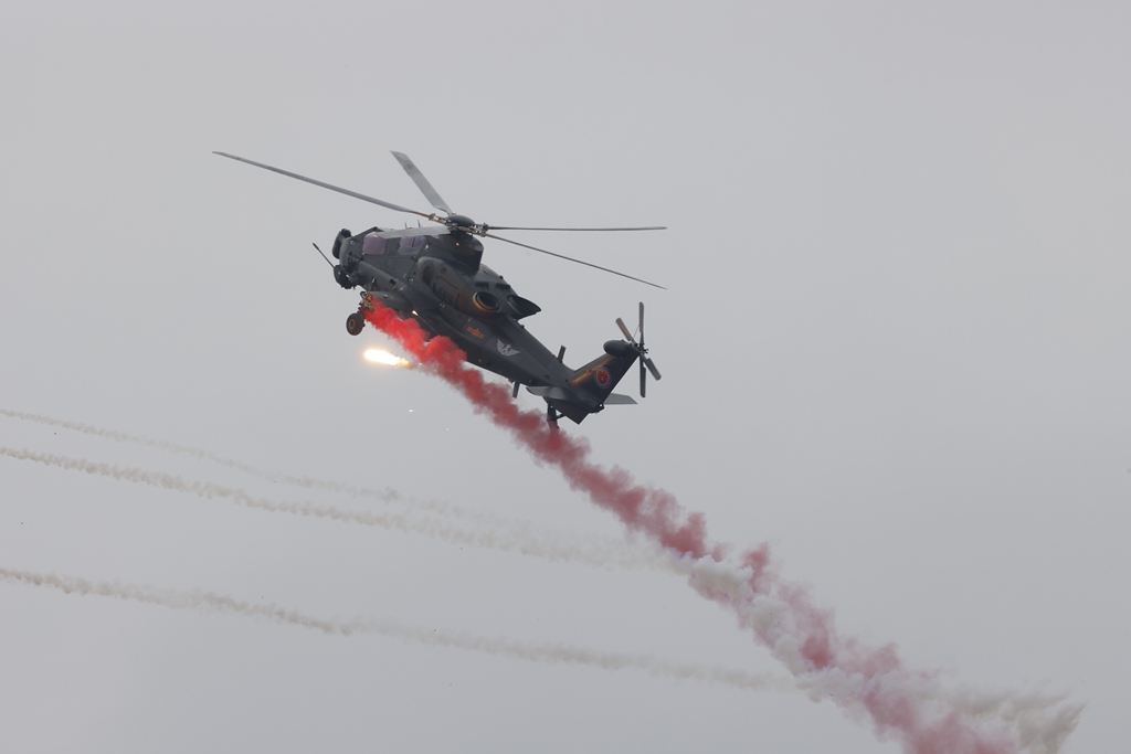 第七届中国天津国际直升机博览会开幕