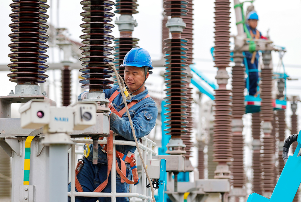 安徽淮北：变电站“秋检”保供电