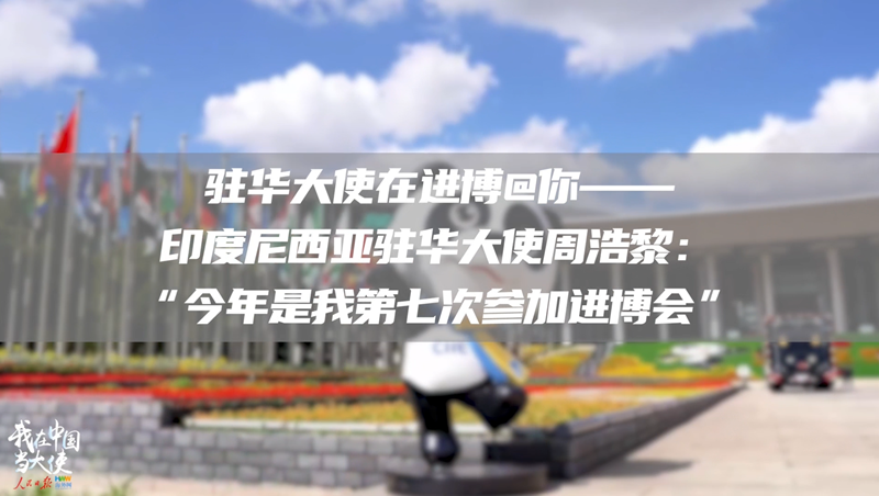 印度尼西亚驻华大使周浩黎：“今年是我第七次参加进博会”
