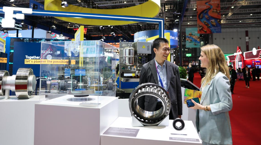 探访第八届进博会主宾国展馆