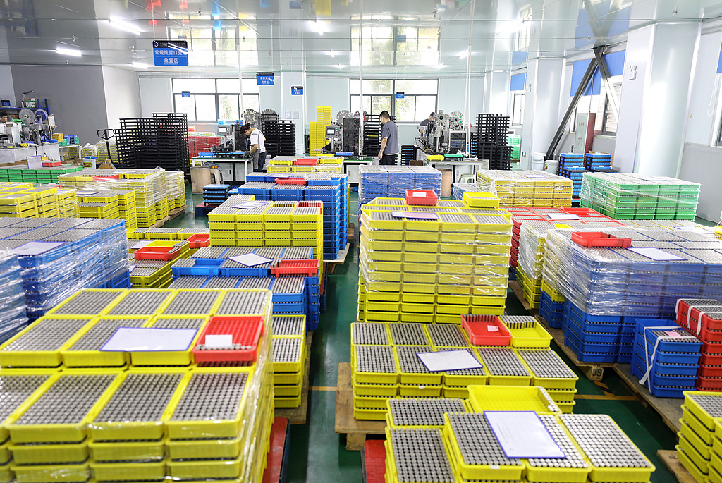 安徽淮北：新能源锂电电池产销两旺