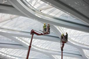 安徽：合肥西站扫尾施工有序进行