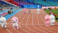 “喜洋洋”“乐融融”百米赛道大战机器人