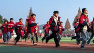 安徽芜湖：学生大课间锻炼身体