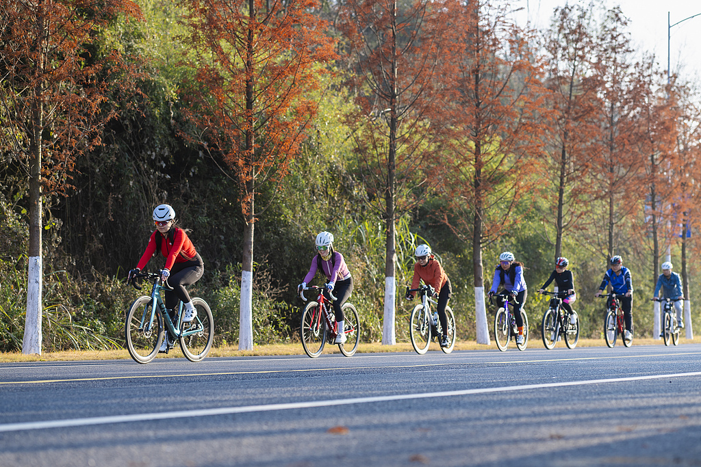 安徽芜湖：绿色低碳骑行 乐享健康生活