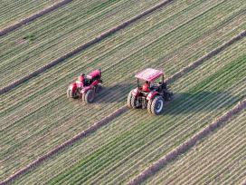 山东聊城：农机手开展小麦冬季镇压作业