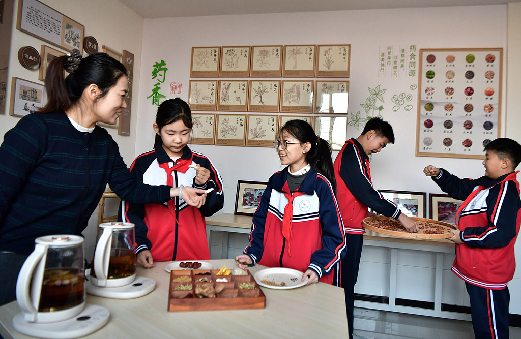 河北安国：中医药文化浸润校园