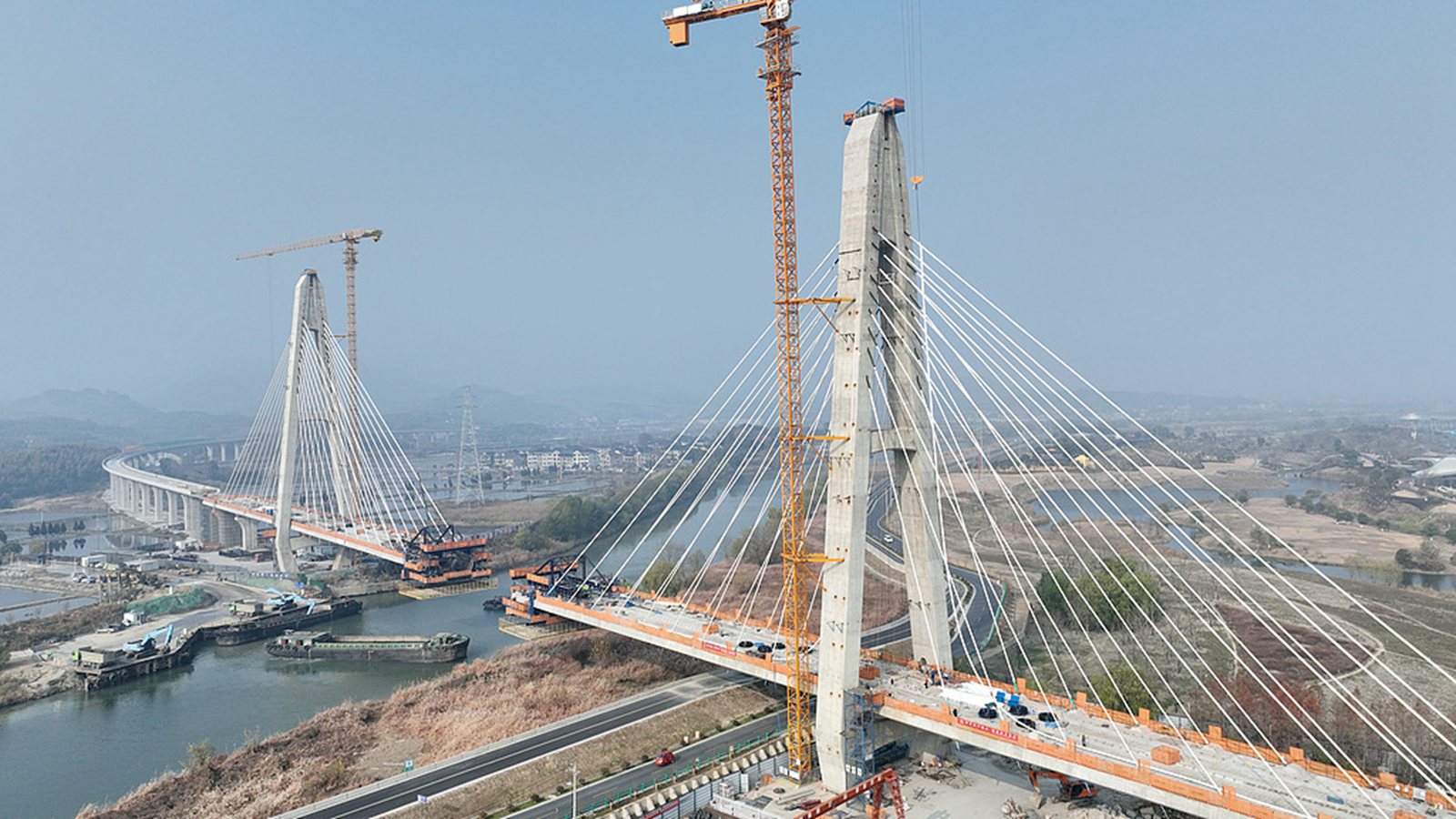 浙江湖州：杭德市域鐵路建設“加速跑”