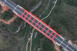 贵平高速公路马场河特大桥即将通车