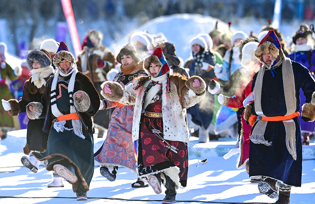 第二十一届内蒙古自治区冰雪那达慕开幕