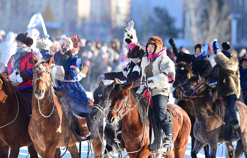 第二十一届内蒙古自治区冰雪那达慕开幕