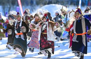 第二十一届内蒙古自治区冰雪那达慕开幕