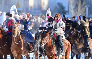 第二十一届内蒙古自治区冰雪那达慕开幕