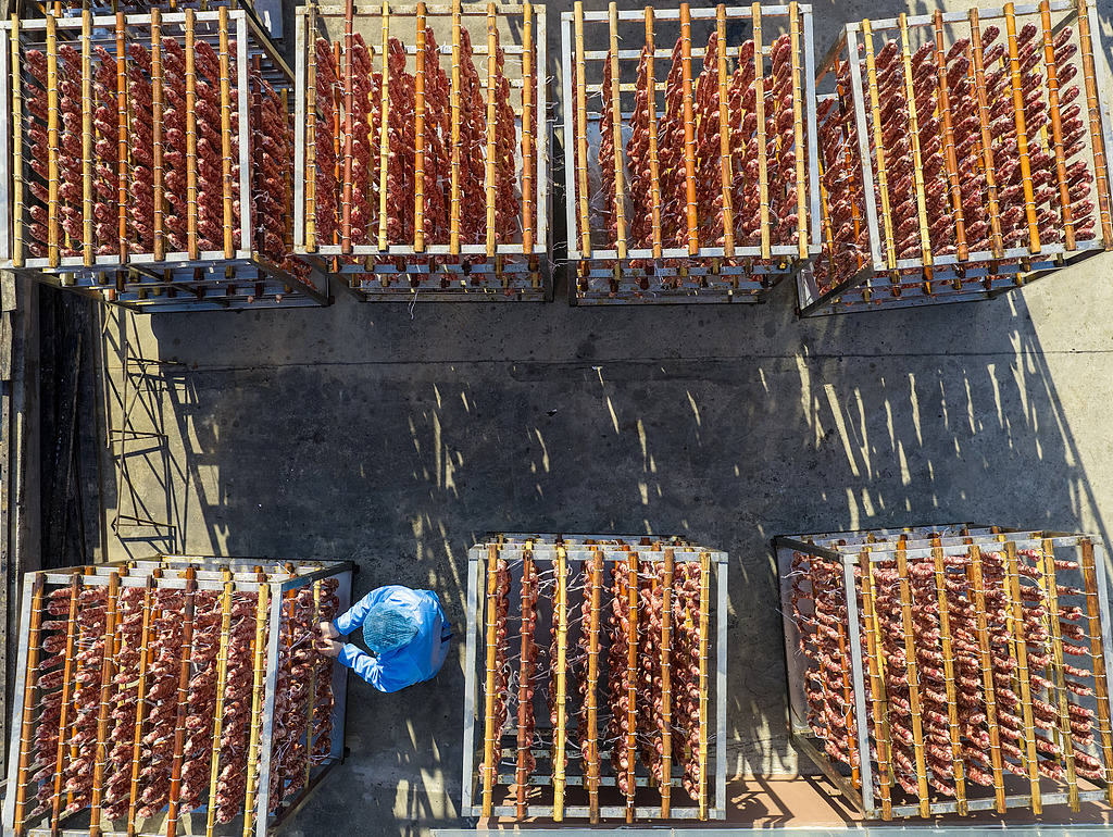 合肥：腊味飘香年味浓