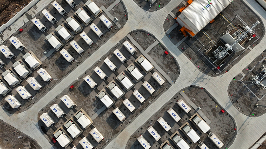 江苏连云港：百兆瓦级储能电站投运