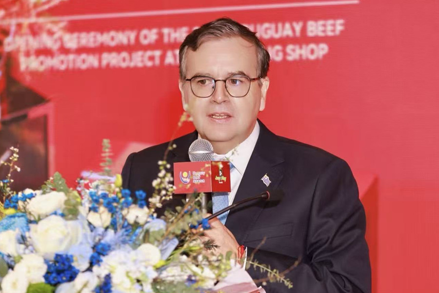 乌拉圭驻华大使卡夫拉尔：我们的目标是不断深入中国市场